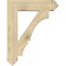 Ekena Millwork Balboa Arts & Crafts Rough Sawn Bracket, Douglas Fir, 6"W x 30"D x 38"H BKT06X30X38BOA03RDF - alternate 3